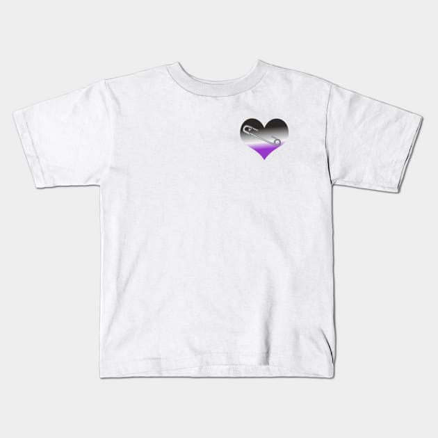 Ace Safety Heart Kids T-Shirt by safetyheart